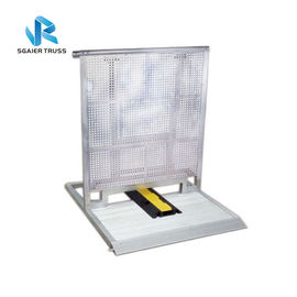 Lightweight Portable Fence Panels , Road Safety Traffic Control Barriers